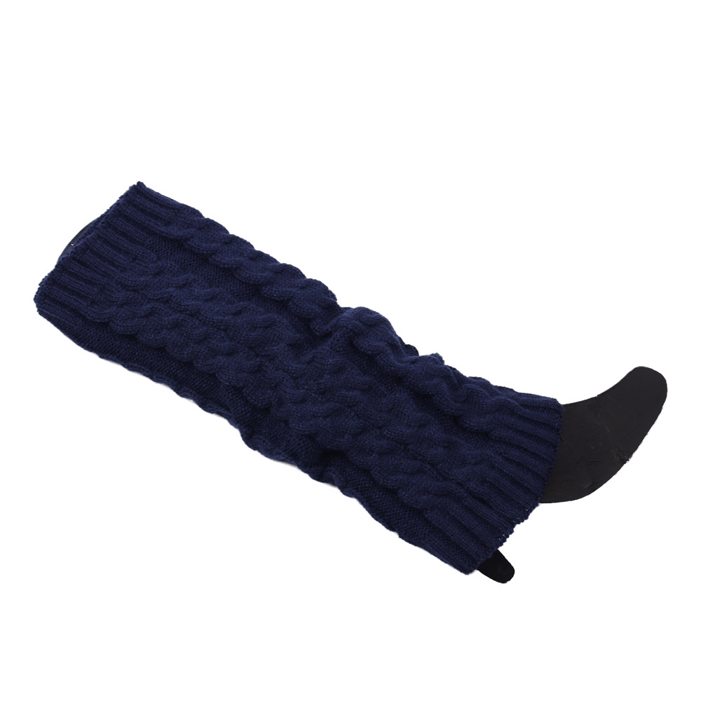 Knit Leg Warmers Warm Boot Socks for Women Cozy Leggings Knee High Thermal Socks